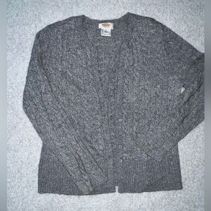 Talbots vintage Women's Gray cashmere blend-Size M